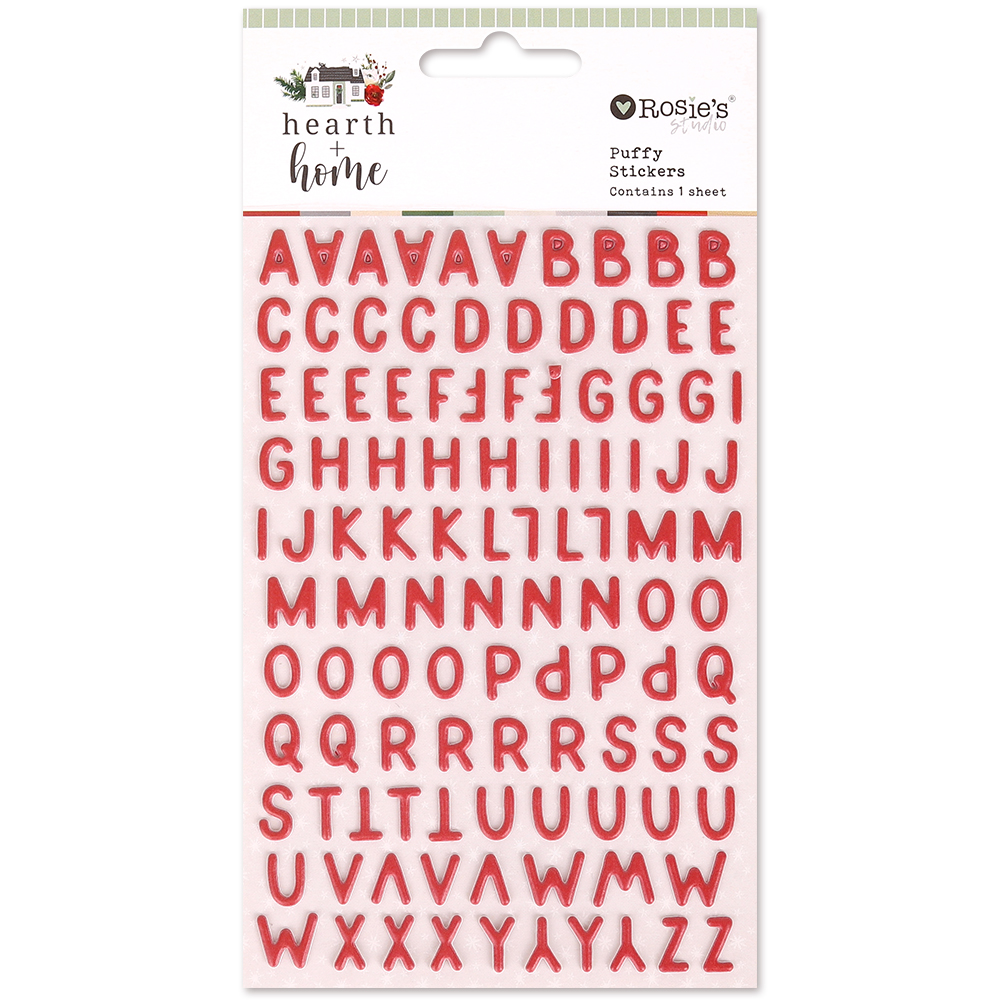 Hearth + Home Puffy Mini Stickers Alphabet - Rosie's Studio